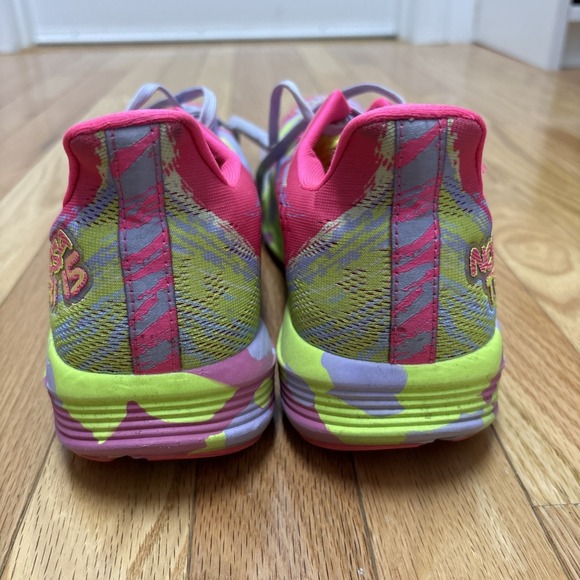 Asics Noosa Tri 15 Avant Garde - Neon Hot Pink & Safety Yellow - Size 12 - Picture 6 of 8